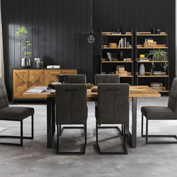 Greenwich Extending Dining Table Set by Bentley Designs